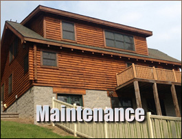  Mooresville, North Carolina Log Home Maintenance